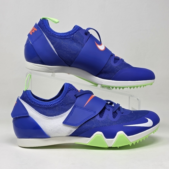 Nike Pole Vault Elite Track & Field Spikes Men's Size 5 Blue AA1204-400 New - Picture 2 of 10